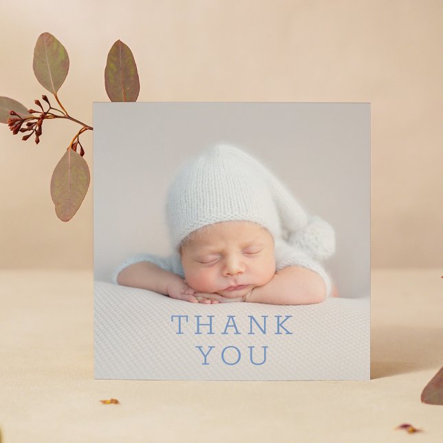 Baby Gift Thank You Newborn Baby Shower Card (Creator Uploaded)