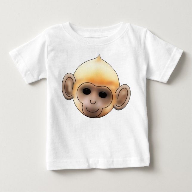 Baby Ginger Monkey Baby T-Shirt (Front)