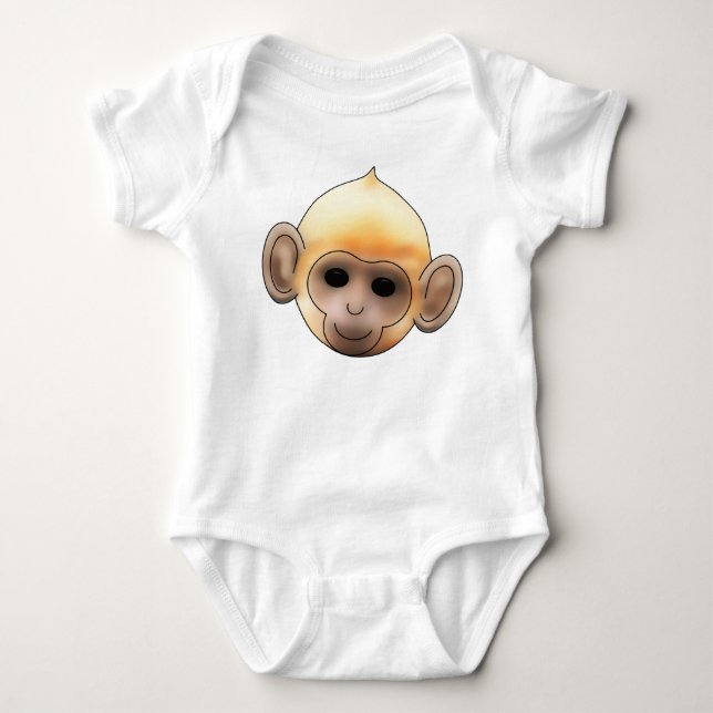 Baby Ginger Monkey Bodysuit (Front)