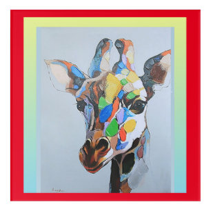  Baby Giraffe Acrylic Print