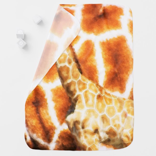 Baby Giraffe Blanket (In Situ)