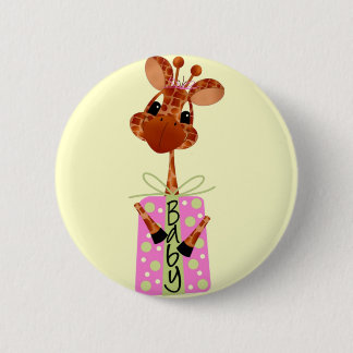 Baby Giraffe Button