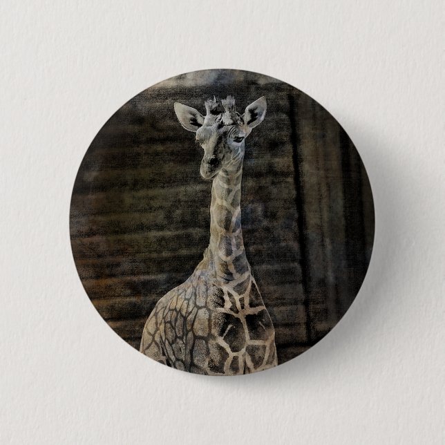 Baby Giraffe Button (Front)