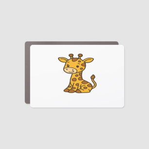 baby giraffe Classic T-Shirt Car Magnet