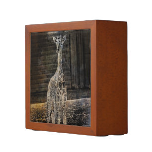 Baby Giraffe Desk Organizer