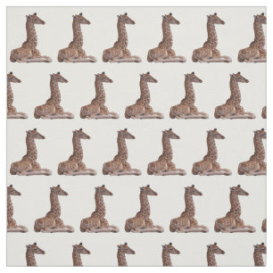Baby Giraffe Fabric (choose colour)