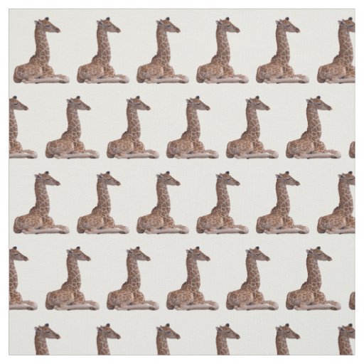 Baby Giraffe Fabric (choose colour)
