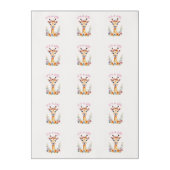 Baby Giraffe Floral, It's a Girl  | Baby Shower Edible Frosting Rounds (Sheet)