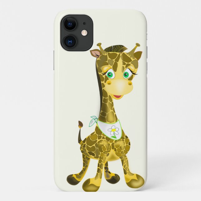 Baby Giraffe iPhone Case Gift - Choose Colors (Back)
