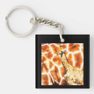 Baby Giraffe Keychain