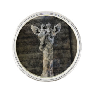 Baby Giraffe Lapel Pin