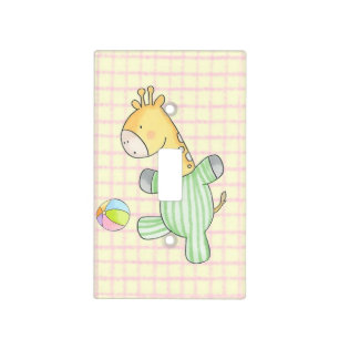 Baby Giraffe Light Switch Cover