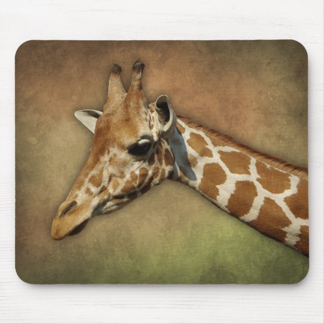 Baby Giraffe Mouse Pad (Front)