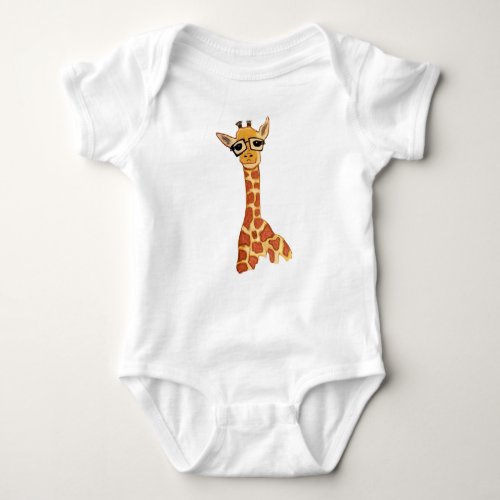 Baby Giraffe One piece Baby Bodysuit