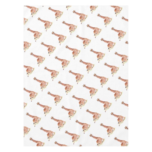 Baby Giraffe Tablecloth (Front)