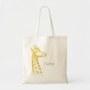Baby Giraffe Tote Bag by JoyMerrymanStore at Zazzle