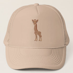 Baby Giraffe Trucker Hat