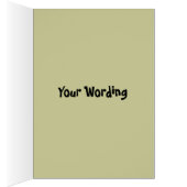 Baby giraffe wildlife cards (Inside (Right))