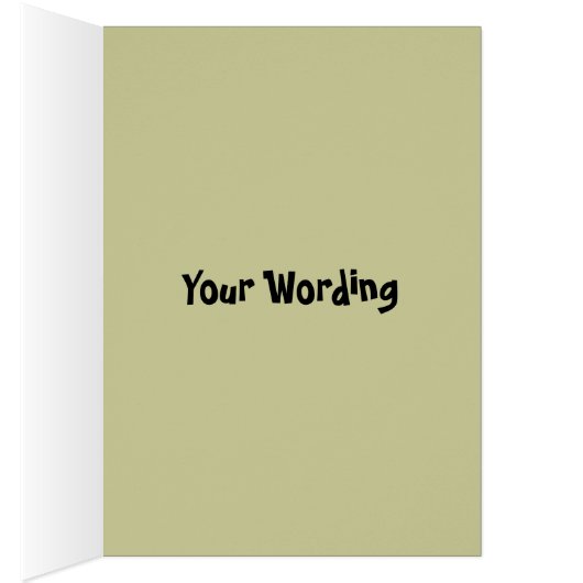 Baby giraffe wildlife cards (Inside (Right))