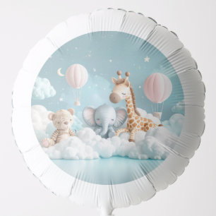 Baby Giraffe with all his friends  Balloon