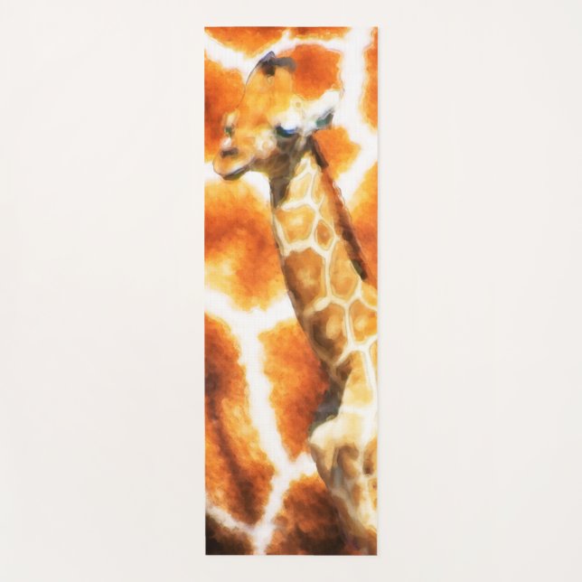 Baby Giraffe Yoga Mat (Front)