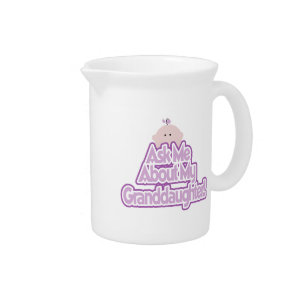 Baby Girl Ask About My Granddaughter Gifts Pitcher