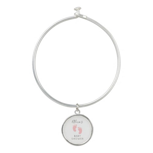 Baby Girl  Baby Shower Favor Bangle Bracelet