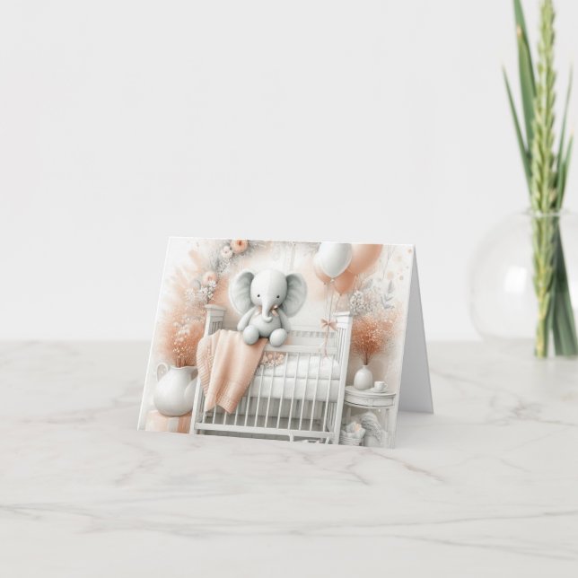 Baby Girl Baby Shower Invitation (Front)