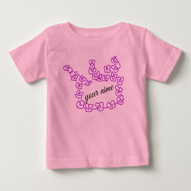 baby girl  baby T-Shirt (Front)