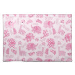 baby girl background cloth placemat