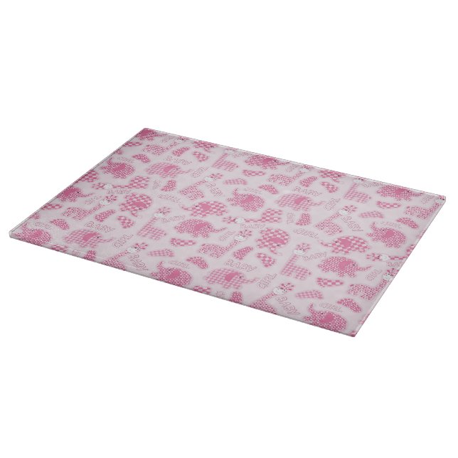 baby girl background cutting board (Corner)