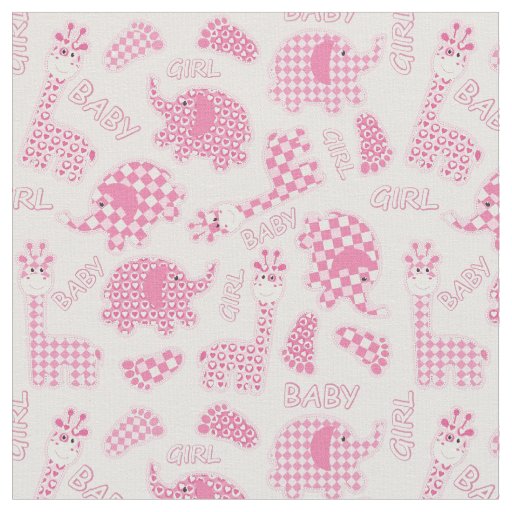 baby girl background fabric | Zazzle.com