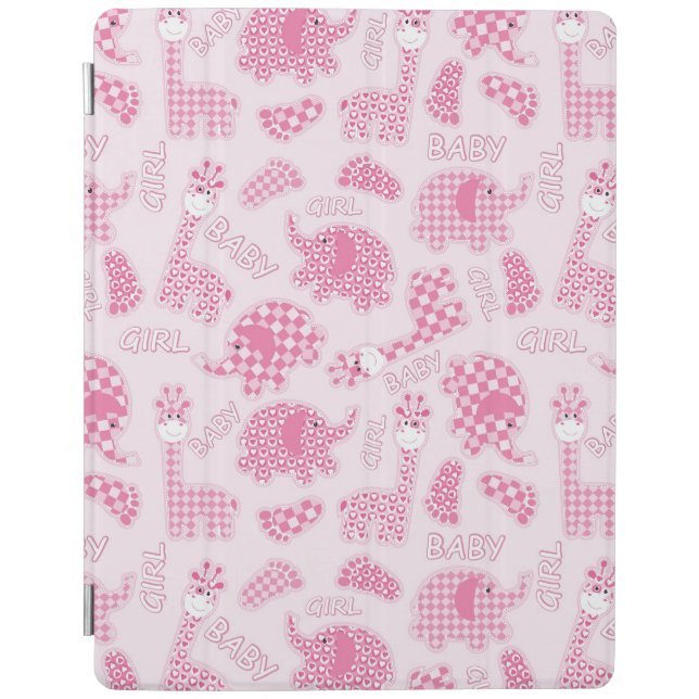 baby girl background iPad smart cover (Front)