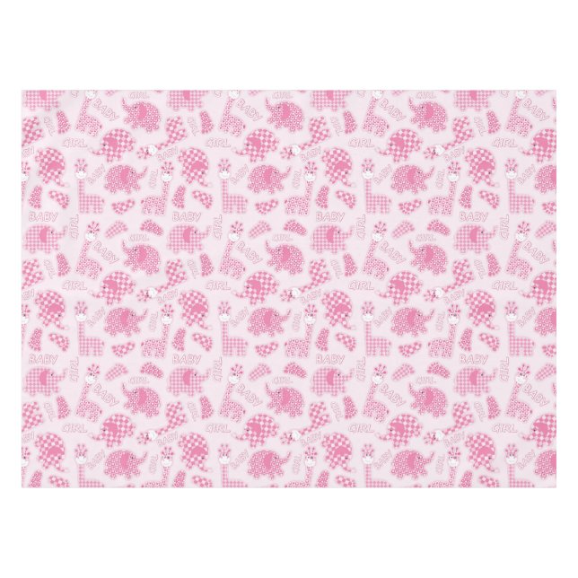 baby girl background tablecloth (Front (Horizontal))