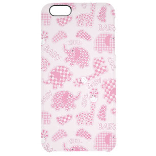 baby girl background clear iPhone 6 plus case
