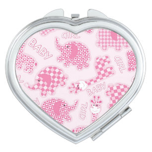 baby girl background vanity mirror