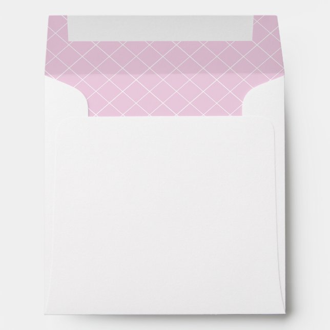 Baby Girl Baptism Envelope (Back (Bottom))