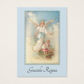 Baby Girl Baptismal Remembrance Holy Card (Front)