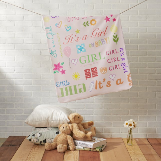 Baby Girl Blanket (In Situ)