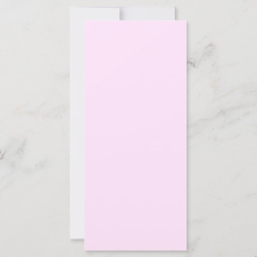 Baby Girl Bookmark Template (Back)