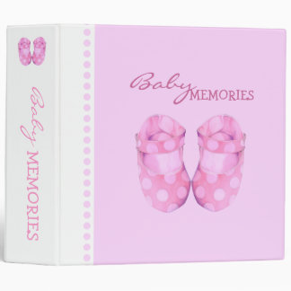 Baby Girl Booties Binder