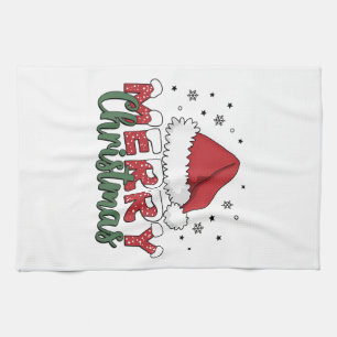 Baby Girl Boy Christmas Outfit My First Christmas Kitchen Towel
