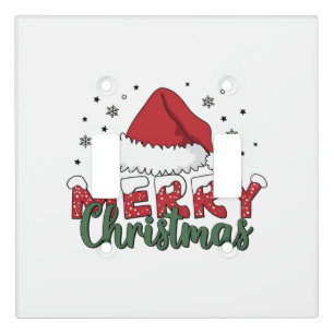 Baby Girl Boy Christmas Outfit My First Christmas Light Switch Cover