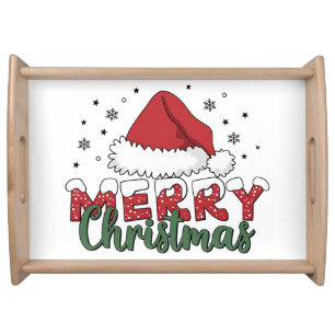 Baby Girl Boy Christmas Outfit My First Christmas Serving Tray