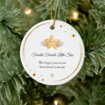 Baby Girl Boy Memorial Little Star Tree Decoration