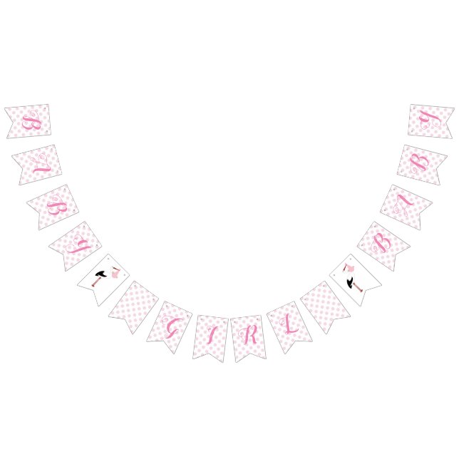 Baby Girl Bunting Flags (All)