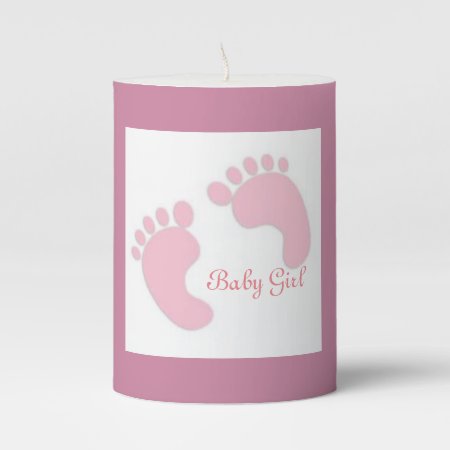 Baby Girl Candle