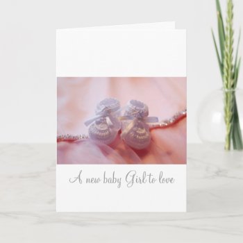 Baby Girl Card by RHFIneArtPhotography at Zazzle