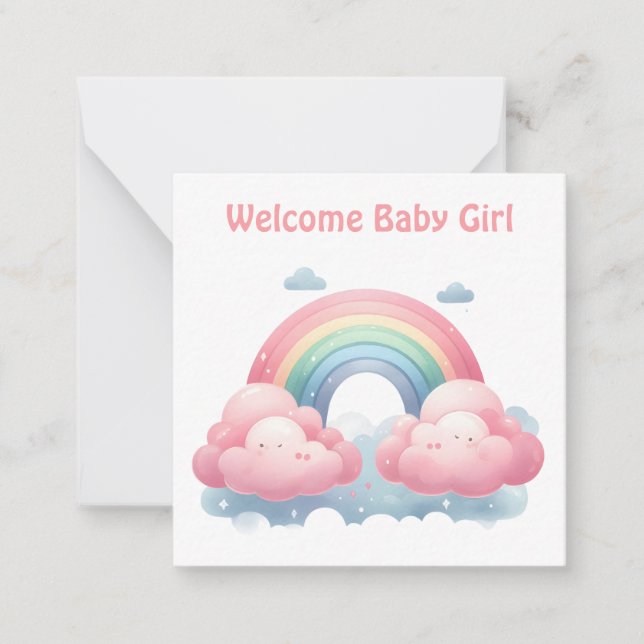 Baby Girl Cards  (Front)