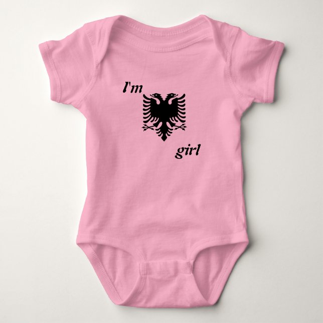 Baby girl clothes baby bodysuit (Front)